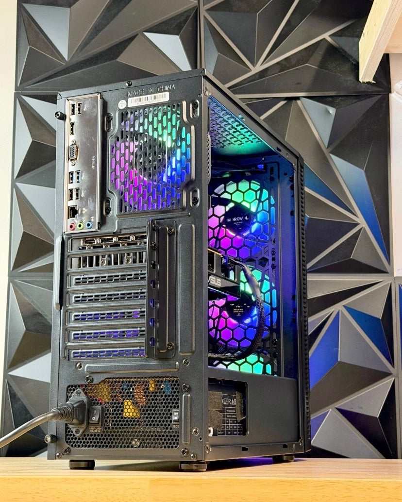 Gaming Desktop Ryzen 7 5800x RTX 4060 32GB DDR4 Ram 512 Samsung NVME SSD *REFURBISHED*