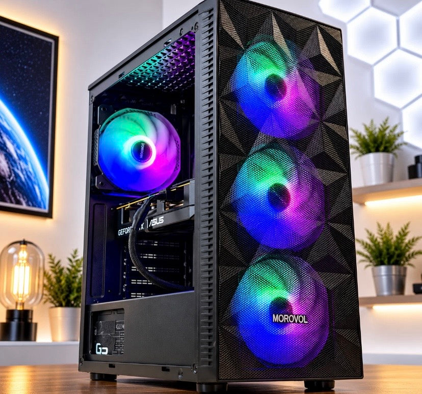 Gaming Desktop Ryzen 7 5800x RTX 4060 32GB DDR4 Ram 512 Samsung NVME SSD *REFURBISHED*